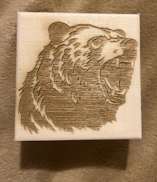 4"x4" Laser Engraved Jewelry Box's