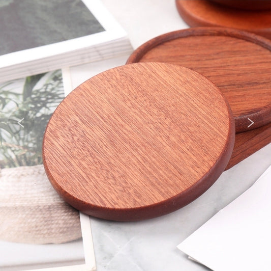 4pc Wooden Coasters Laser Engraved