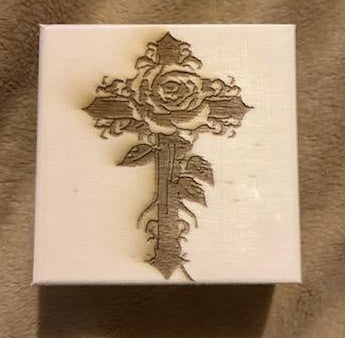 4"x4" Laser Engraved Jewelry Box's
