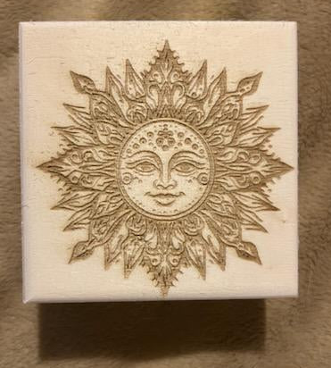 4"x4" Laser Engraved Jewelry Box's